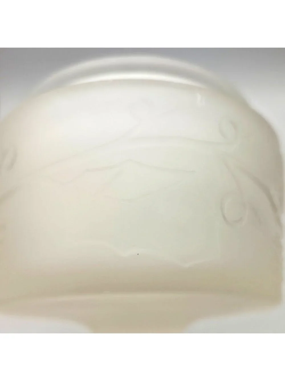 Vintage Avon 'Period Piece' Frosted Glass Grapevine Vanity Jar Empty